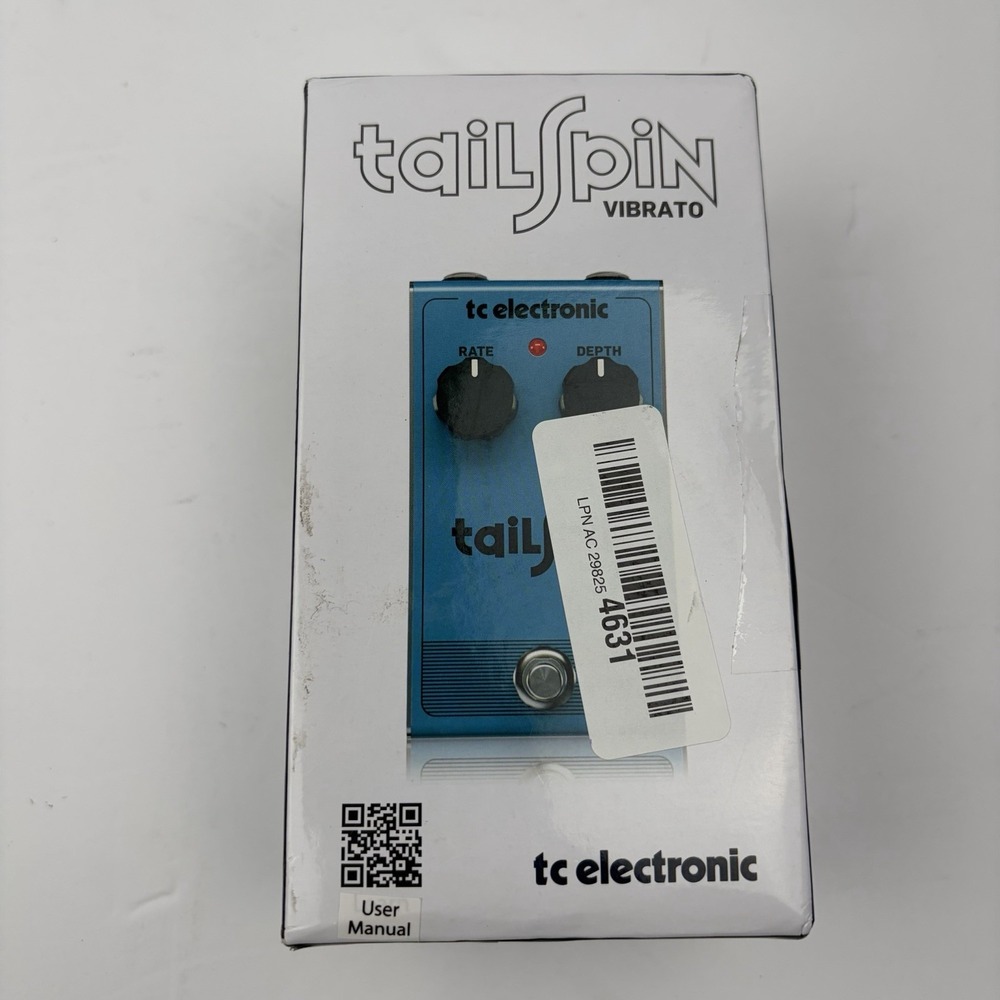 TC Electronic TAILSPIN Vibrato Pedal for Electric Guitar